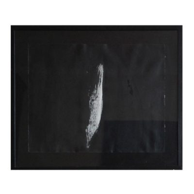 Besoin, encre de chine sous verre 82 x 67 cm, 2004